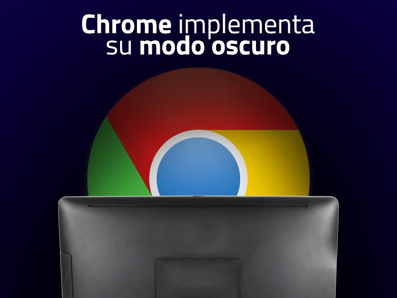 Chrome implementa su modo oscuro